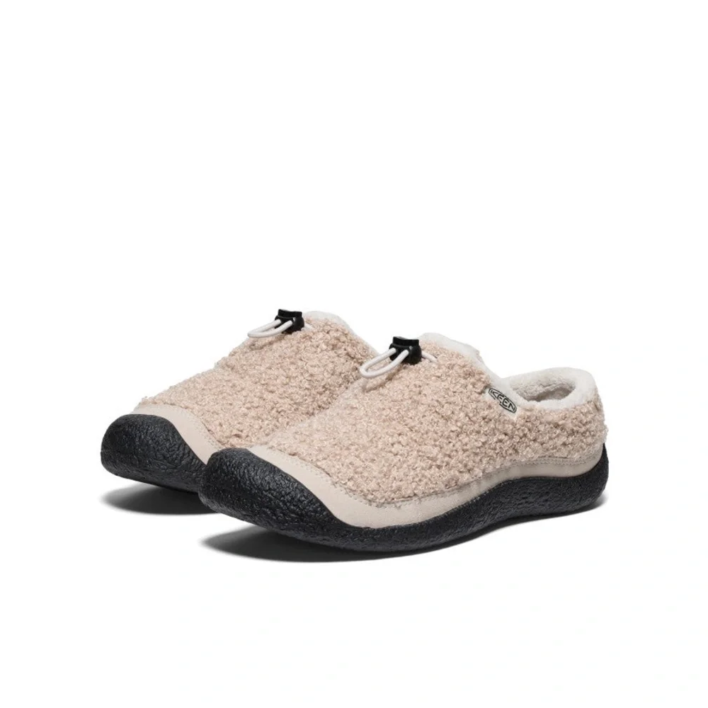 KEEN Women’s Howser III Teddy Fur Slip On Comfy Indoor Outdoor Slides Shoes NEW - Picture 1 of 8